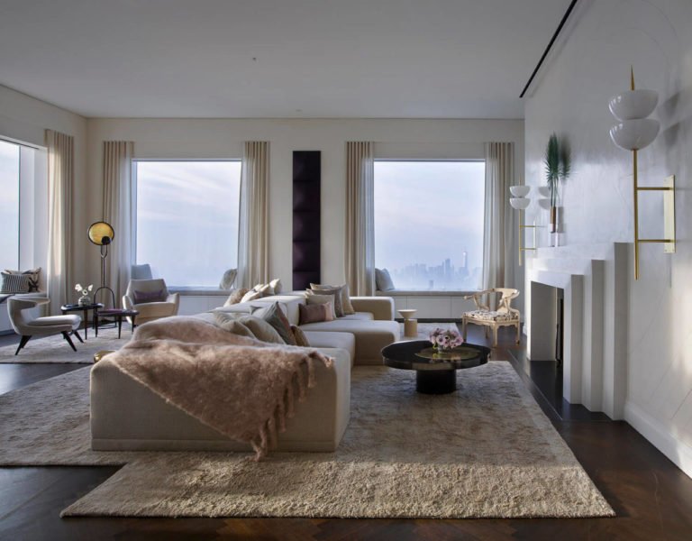 The 432 Park Avenue Penthouse by Kelly Behun, curated by huskdesignblog.com