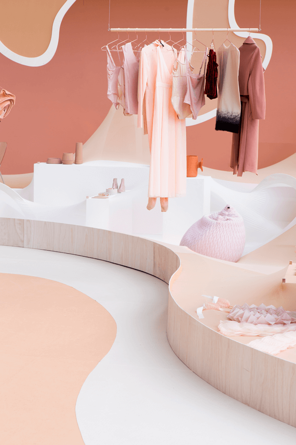 Le rose en retail - Modefabriek, Nude vs Naked, Floor Knaapen and Grietje Schepers