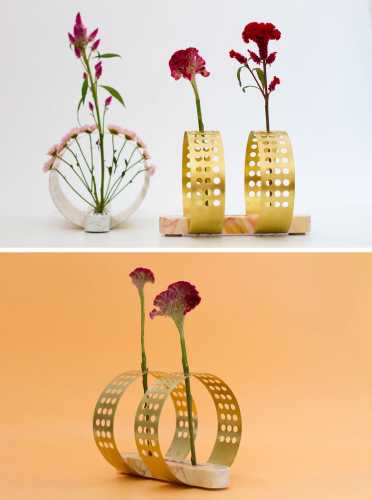 Design végétal, Omer Polak, Ikebana Vases