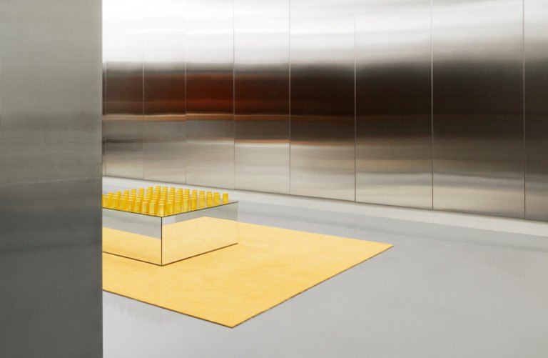 Tendance jaune et or, Normann Copenhagen showroom