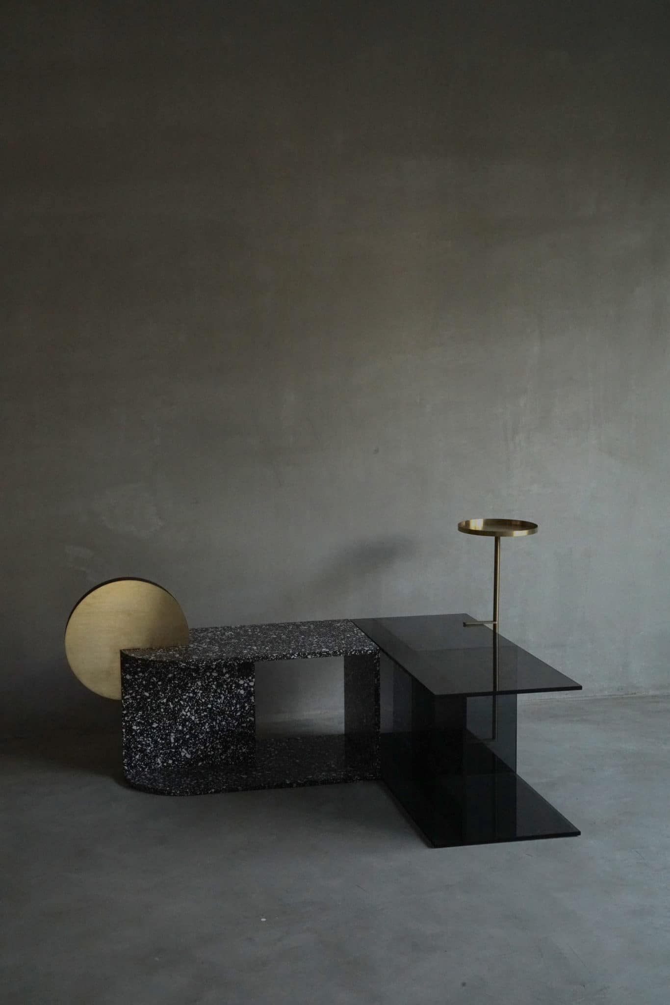 On the occasion of Maison&Objet, Urbancraft presented new works including terrazzo, glass and marble low tables.