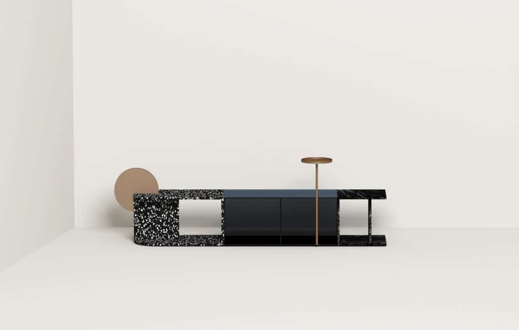 On the occasion of Maison&Objet, Urbancraft presented new works including terrazzo, glass and marble low tables.