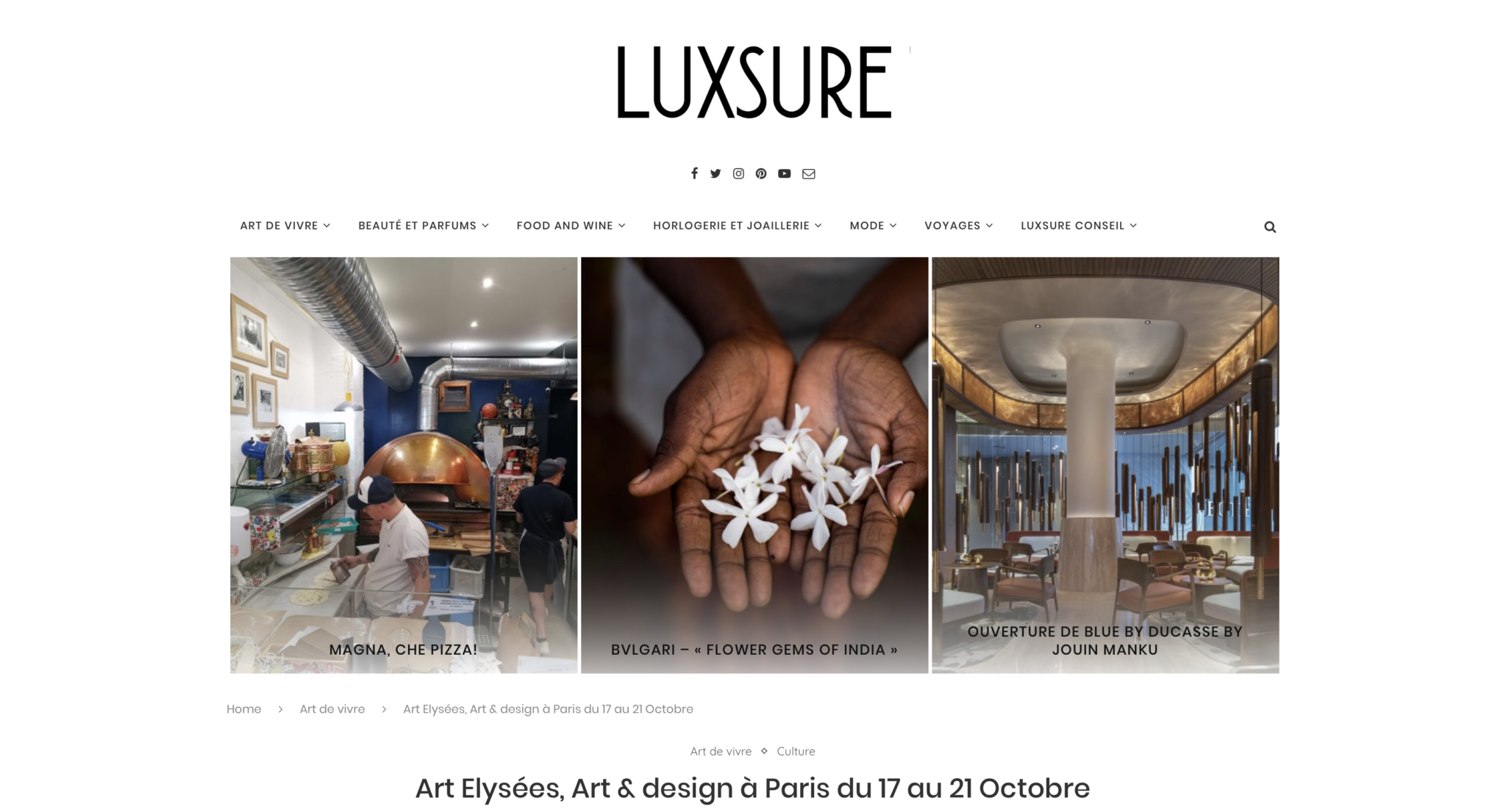 Art Elysées 2019, Luxsure, Huskdesignblog