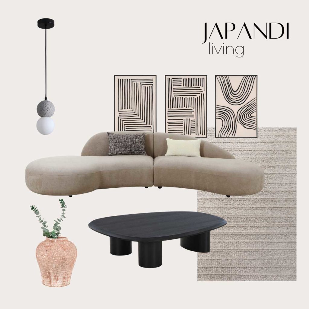 Japandi Living Collection de Furnicher