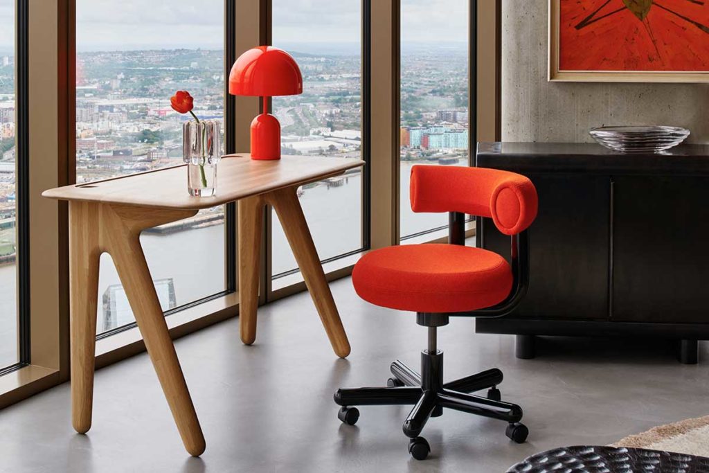 Chaise de bureau design FAT WORK de Tom Dixon