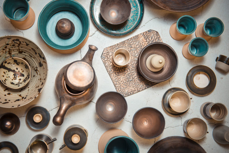 Collection poteries céramique Giom Von Birgitta