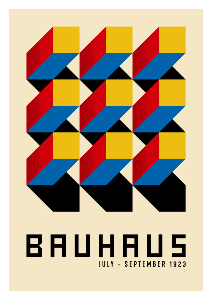 Affiche Bauhaus
