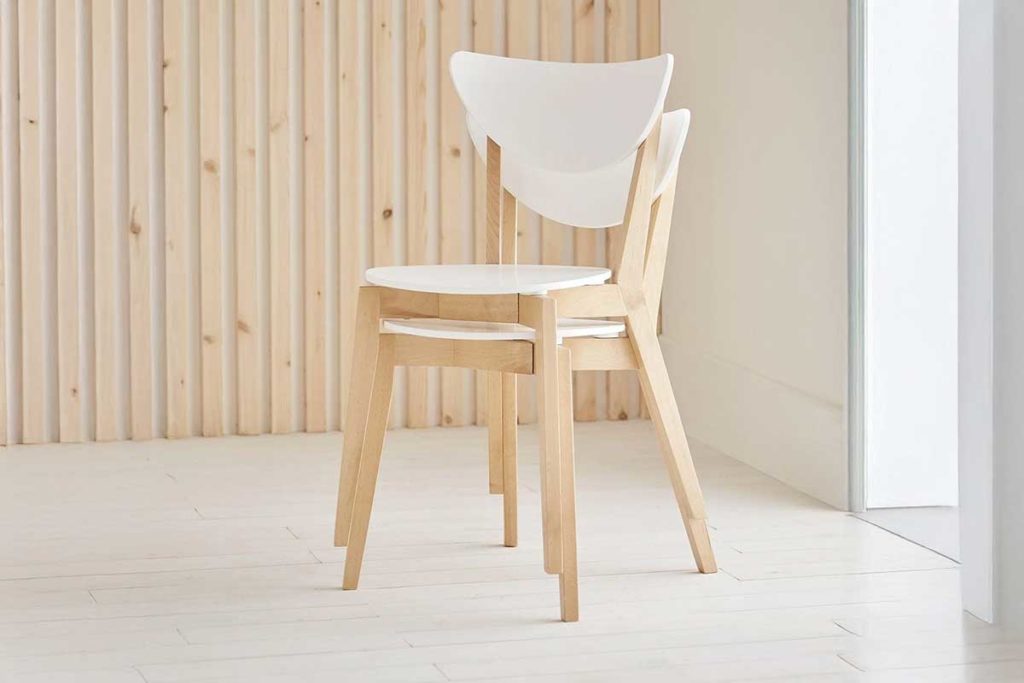 Chaises empilables Design Paul Stackable