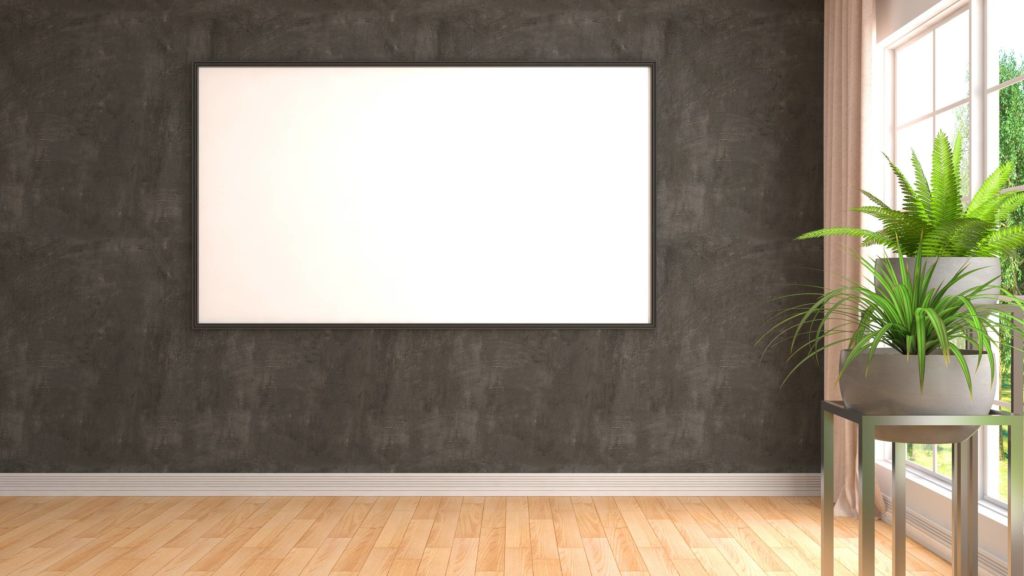 cimaise murale pour tableau