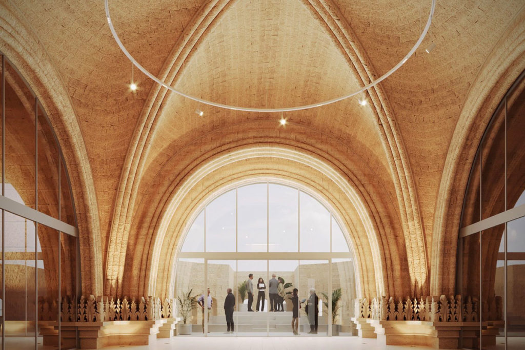 Une église transformée en bureaux à Bordeaux