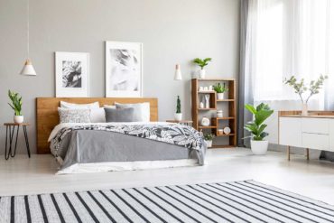 Une chambre dans le style scandinave