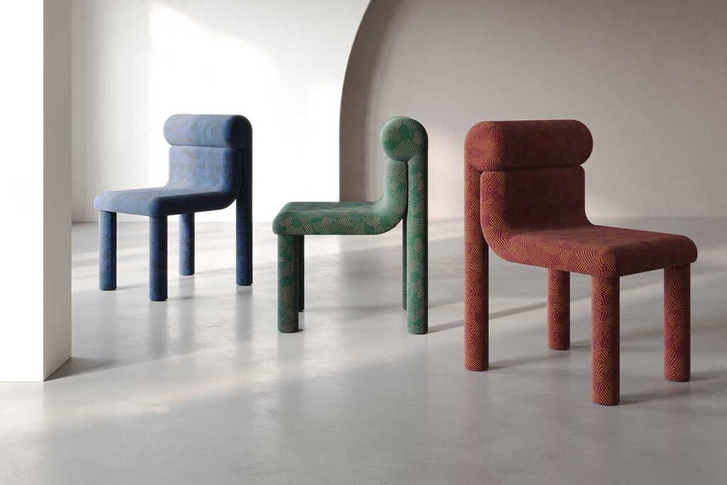 La chaise Tacto de Levantin Studio